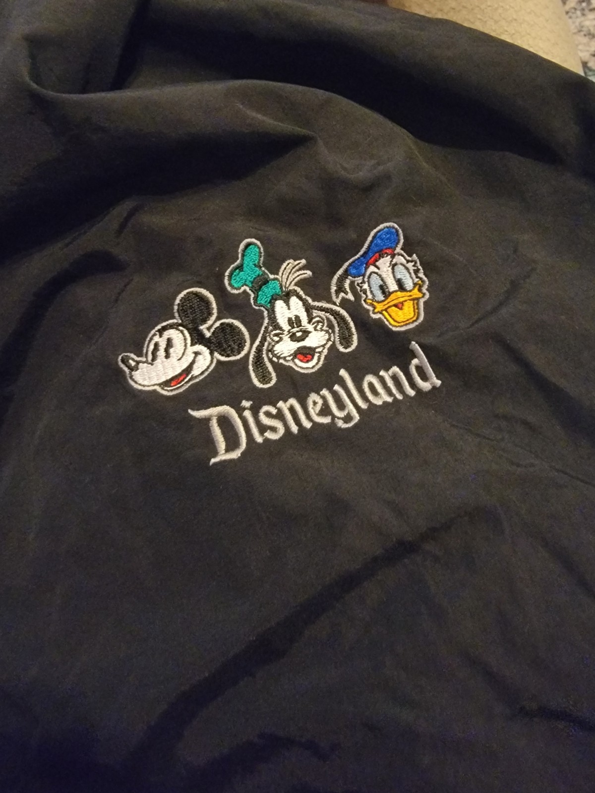 Disneyland Vintage Spellout Jacket XL Y2k