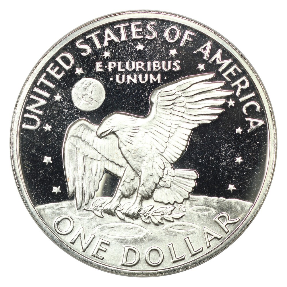 1971-S $1 PCGS PR70DCAM (Silver) - Ike Dollar