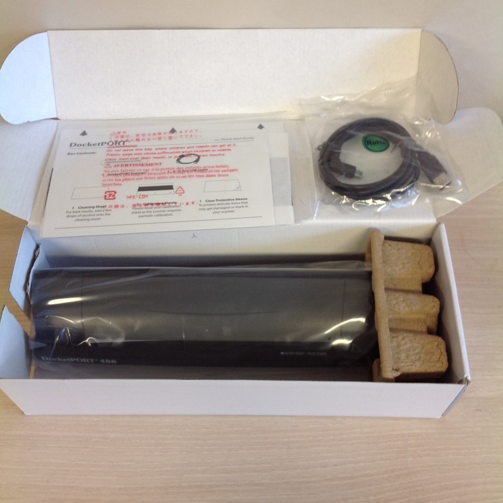 Ambir Technology DocketPORT 488 DP488 Duplex Document & ID Scanner CIS CMOS USB