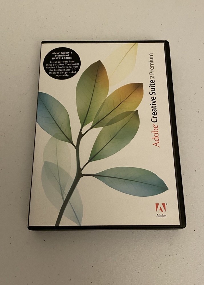 Adobe Creative Suite 2 Premium With Serial Numbers - 6 Disks