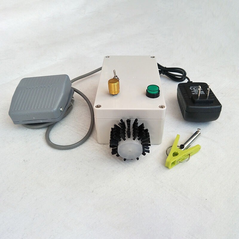 Electric Twisting Machine Headphone Cable Shield Wire Brush Wire Splitting Clamp