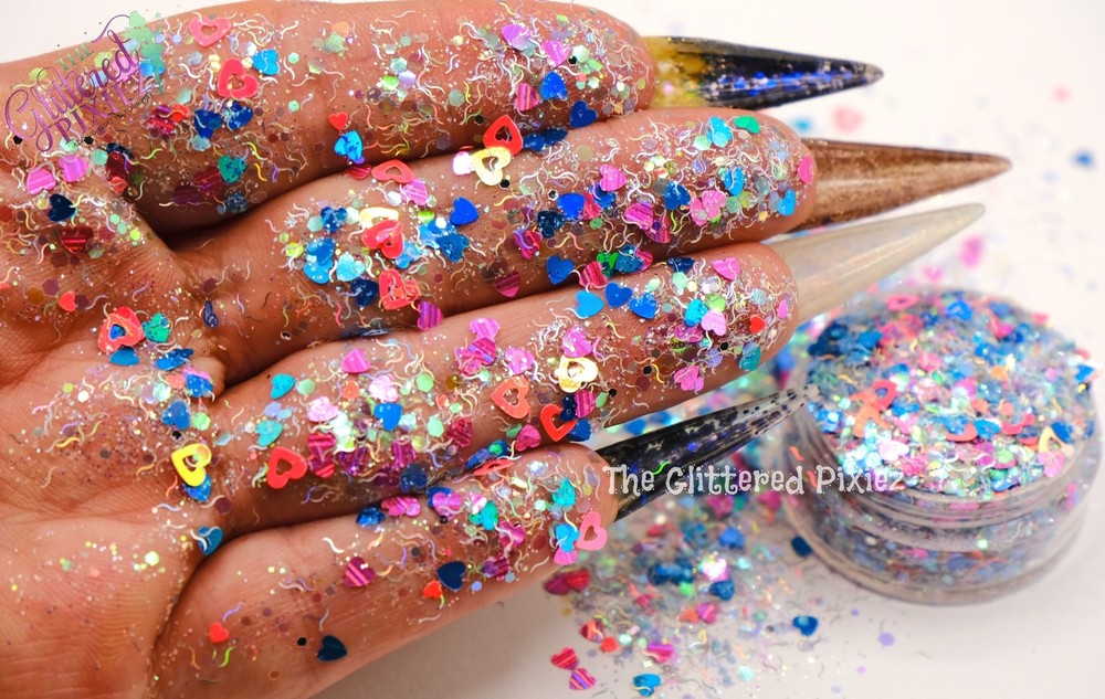 LOVE YA Valentines glitter mix -