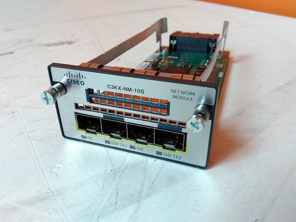 Cisco C3KX-NM-10G 4 Port SFP Network Module