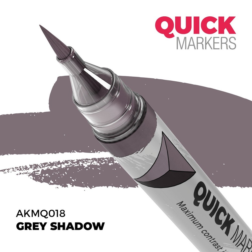 AK Interactive Grey Shadow - Quick Marker