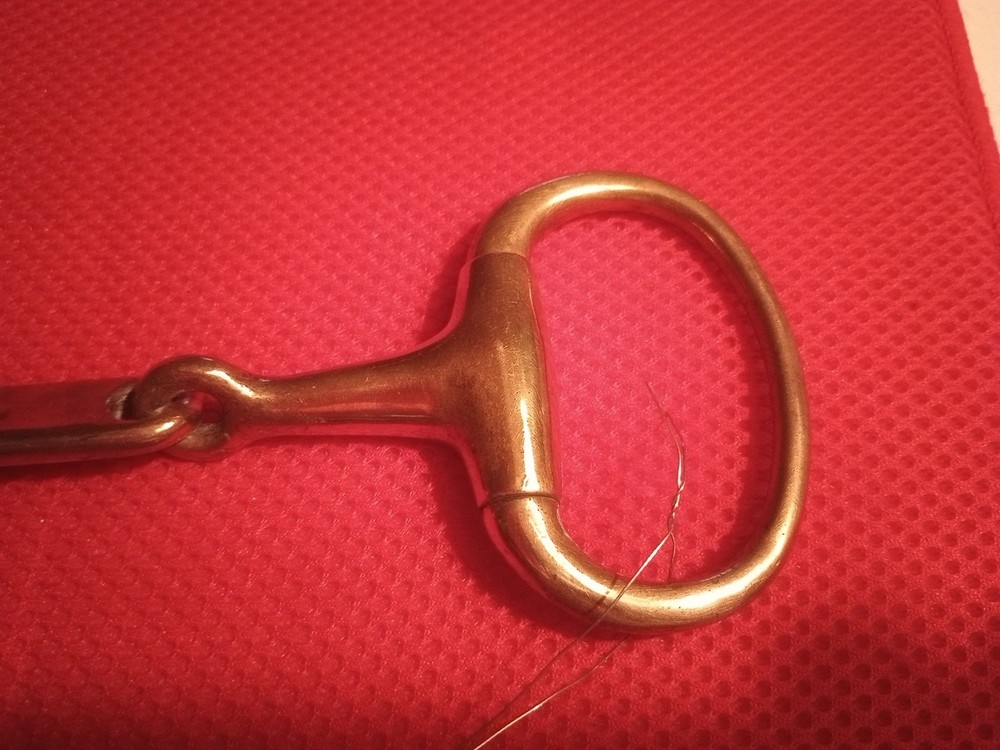 5 1/4"D-ring Double Joint Bit Horse Equine