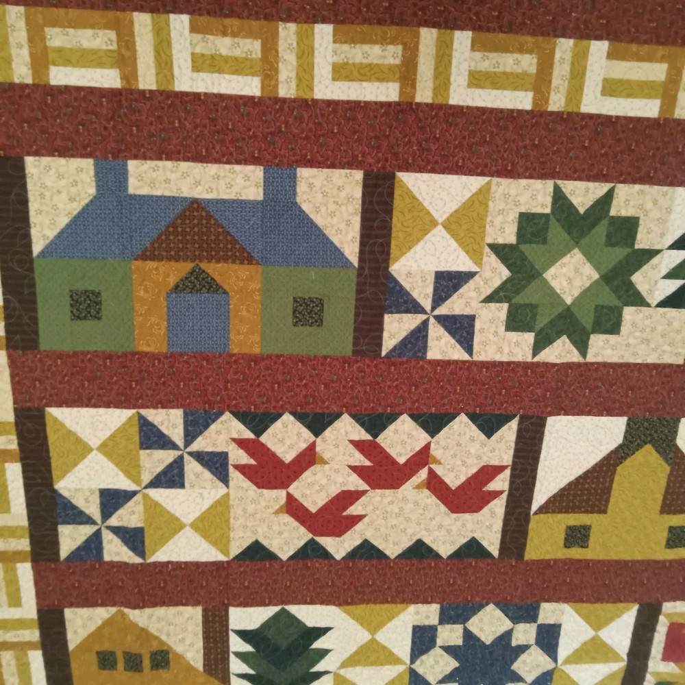 85 1/2" X 97" Thimbleberries Queen Sz. Quilt