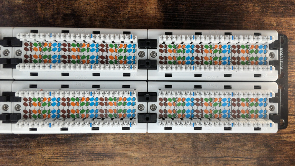 ICC ICMPP04860 48-port CAT6 Patch Panel Rack Mountable 2 RMS