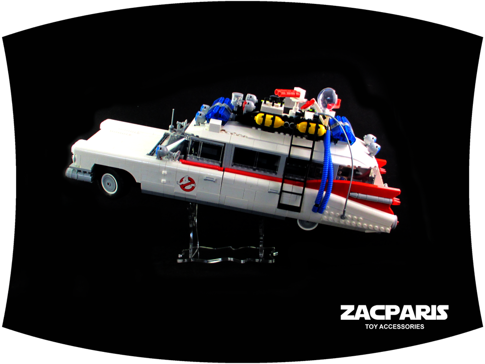 DISPLAY STAND for Ghostbusters Ecto-1 Lego 10274 Ecto1 Awesome design display!