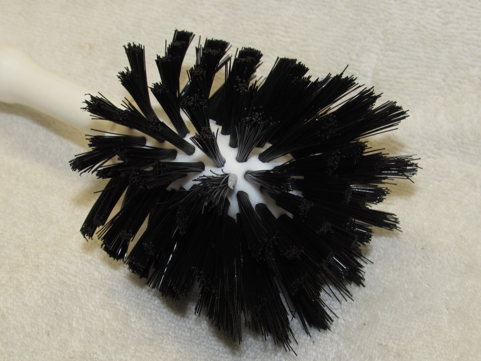 HEAVY DUTY Scrub Brush Kitchen Long Durable Bottle Grip Containers Disposal NEW