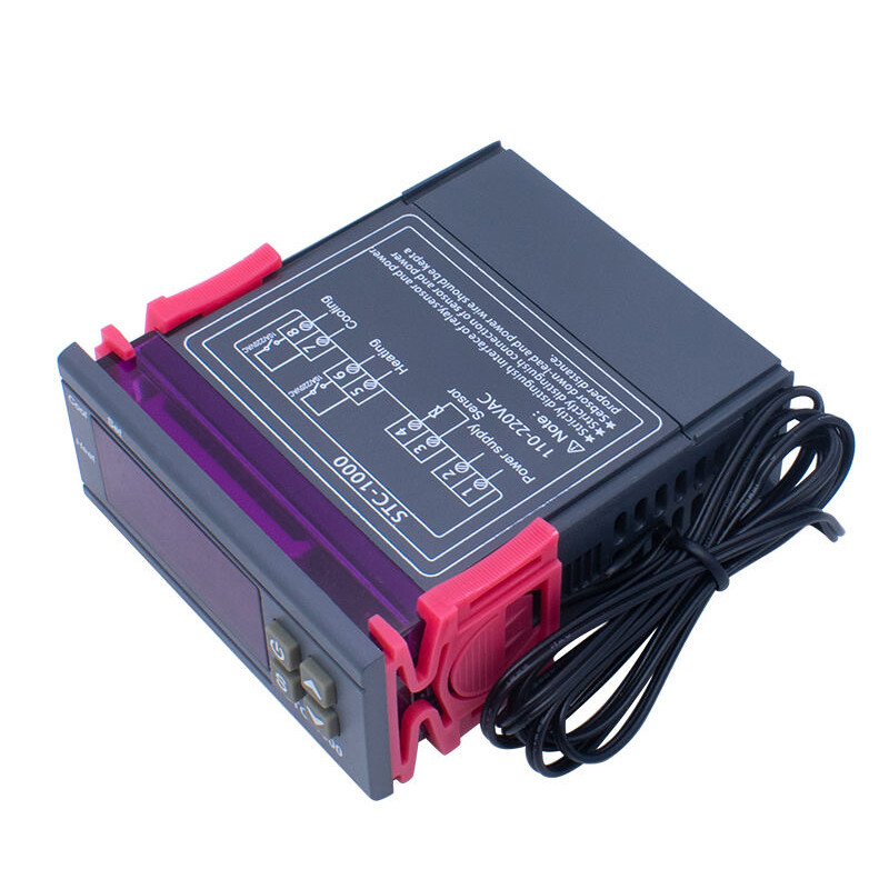 2pcs STC-1000 AC 110V-220V Digital Temperature Controller Thermostat With Sensor