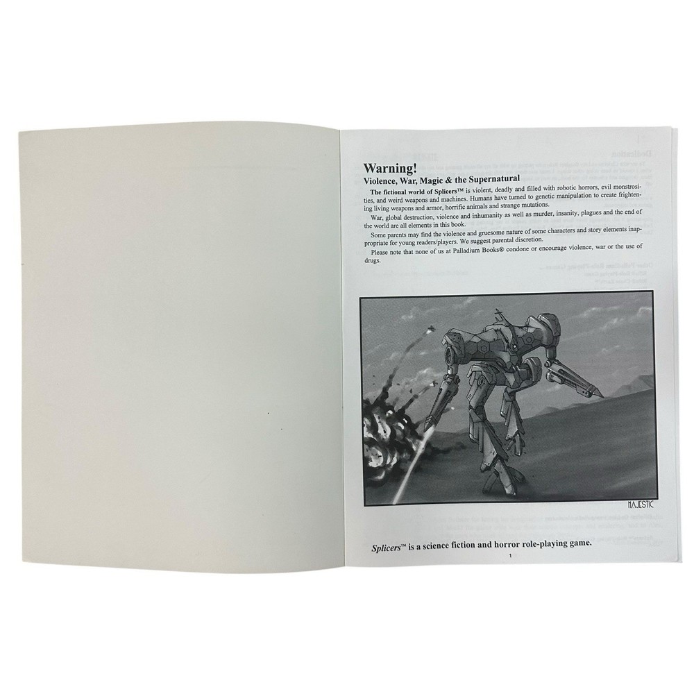 Palladium Splicers RPGNew