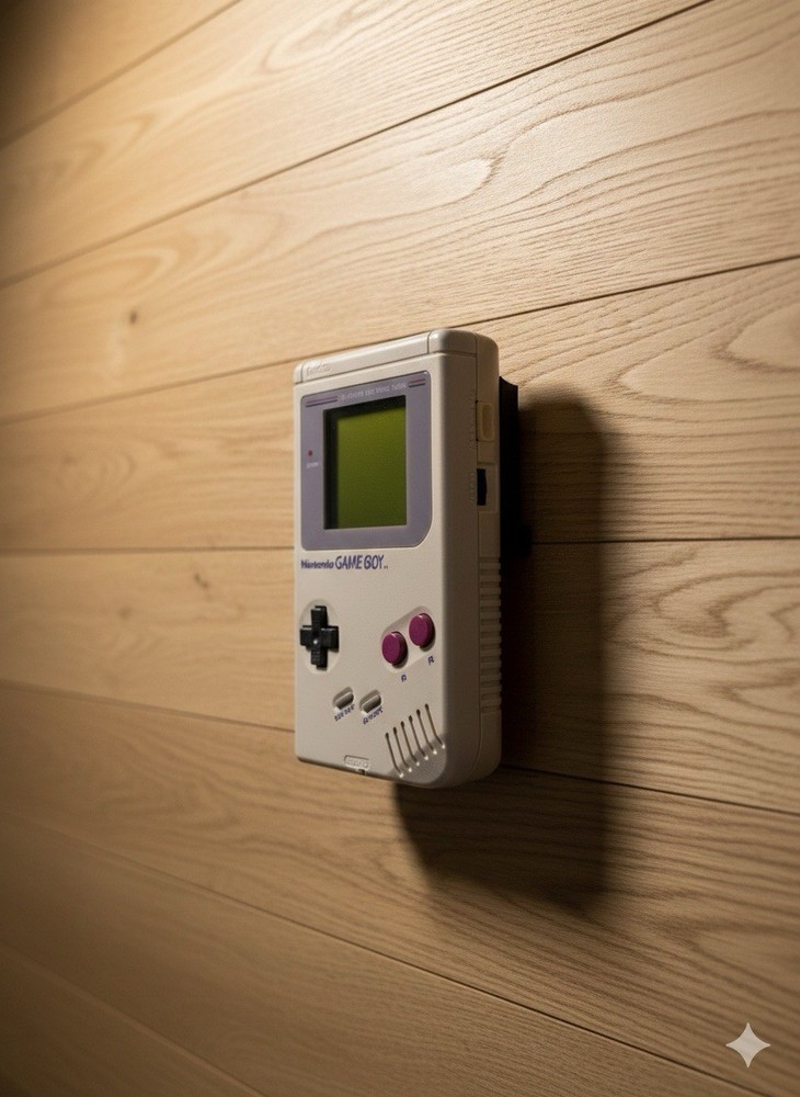 Gameboy DMG Floating Wall Mount Display