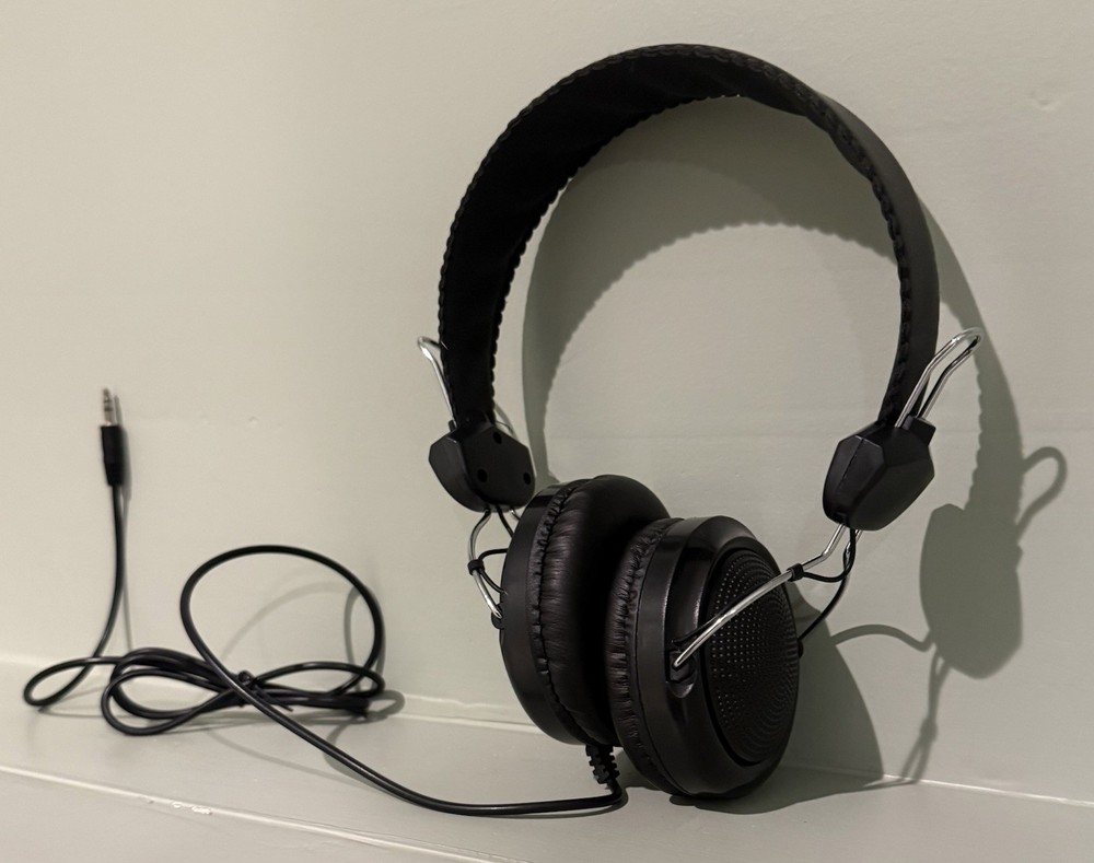 Black Over Ear Headphones