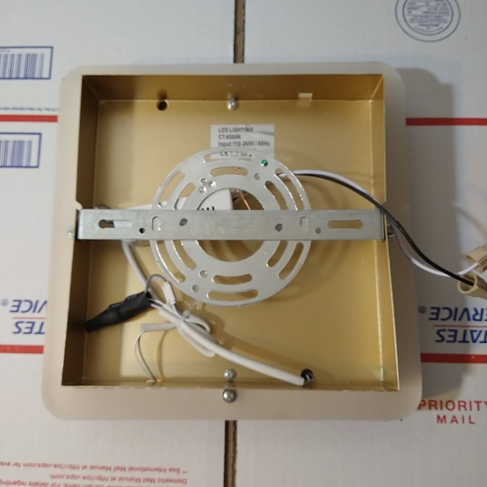 Gold Modern Led Ceiling Light Fixtures Square LED Hallway Ceiling Light