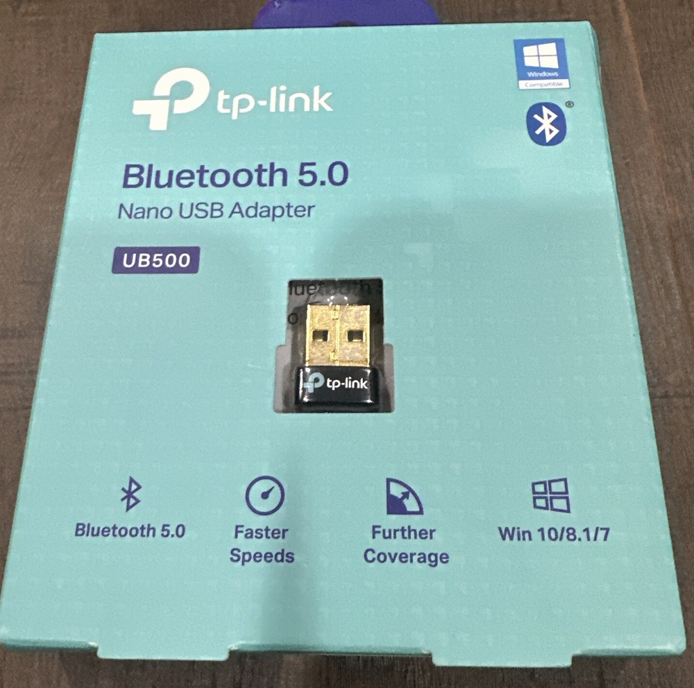 New TP-Link Bluetooth 5.0 Nano USB Adapter/Dongle, UB500