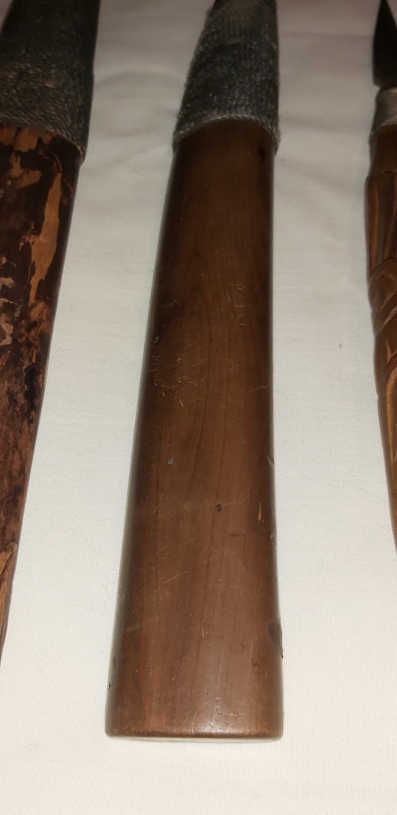 Northwest Coast, old carving tools (rare). 19th / early 20th c.