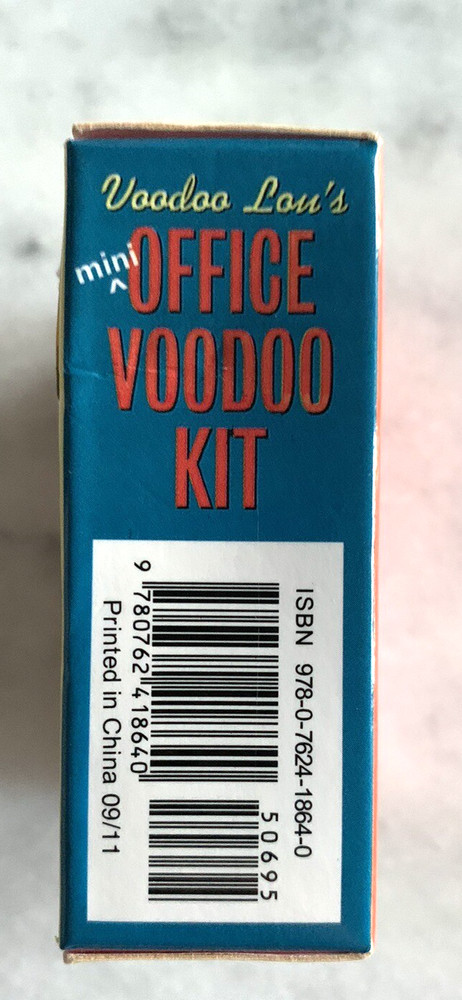 Voodoo Lou’s Mini Office Voodoo Kit by Running Press 2004