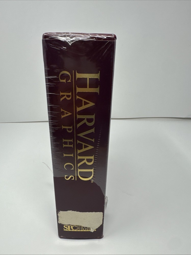 NEW 1987SPC Software Publishing Harvard Graphics Version 2.12 5-1/4 & 3-1/2"