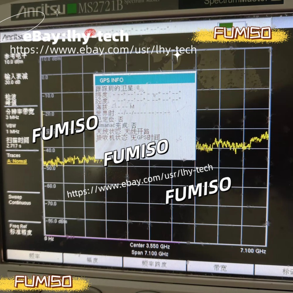 Anritsu MS2721B HandHeld Spectrum Master Analyzer&lhy