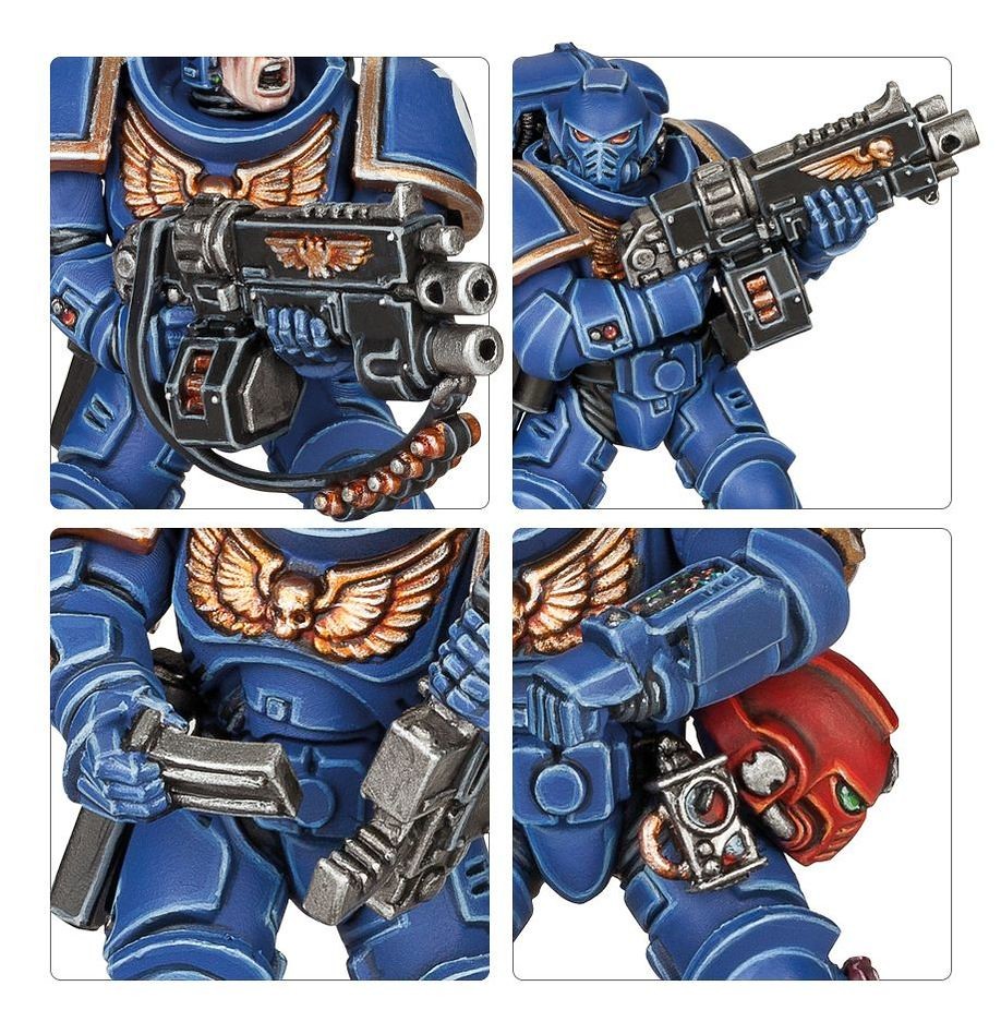 Warhammer: SPACE MARINES: INTERCESSORS SQUAD
