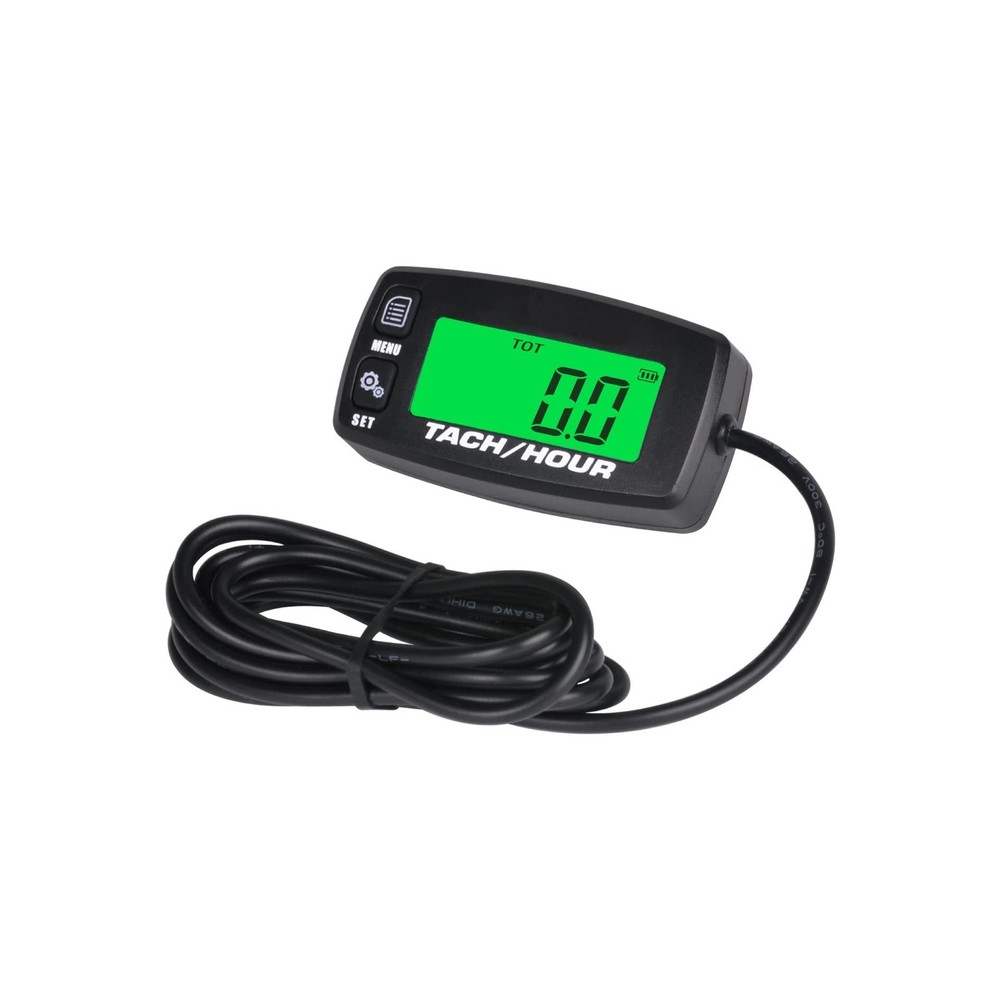Yooreal Digital Hour Meter Tachometer, Maintenance Reminder Replace... Fast Ship