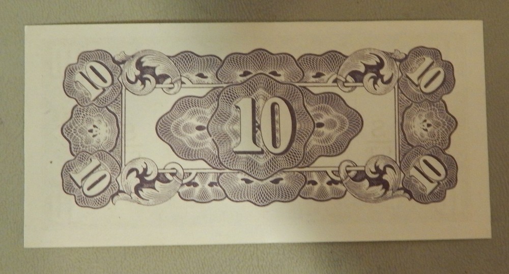 Netherlands Indies 10 Cent Note