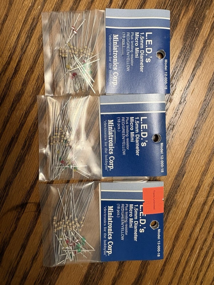 Miniatronics Corp 1.5 mm Diameter Micro Mini L.E.D.’s