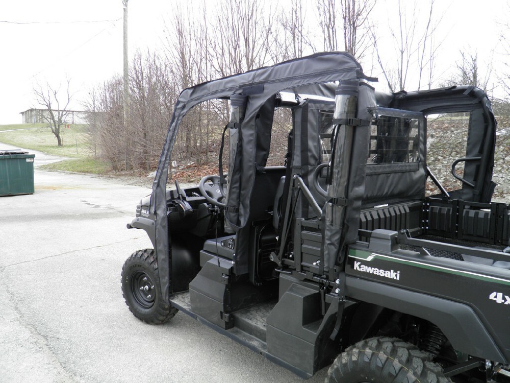 Kawasaki PRO FXT / DXT Full Cab Enclosure for a Hard Windshield