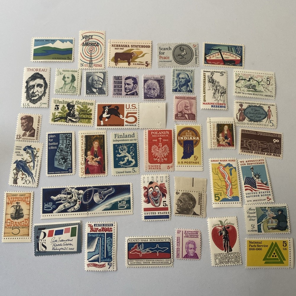 U.S.A. Stamps - Mainly Used