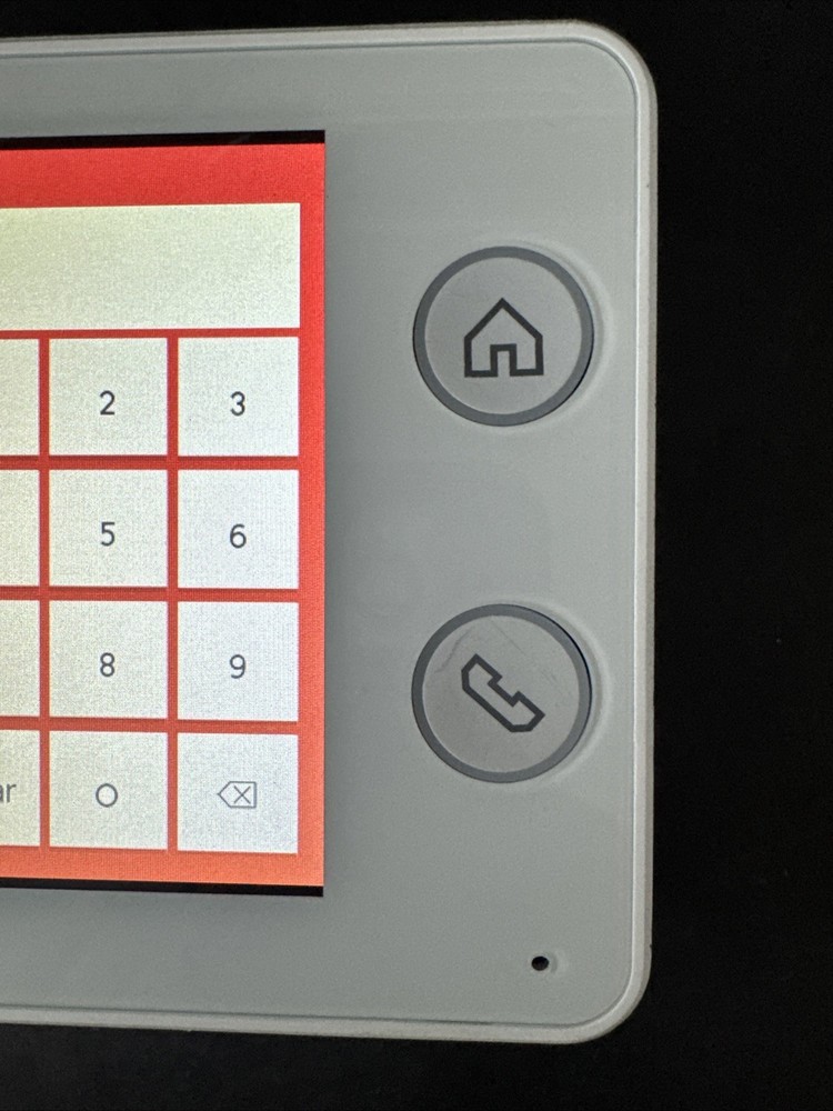 Alder Residential Security Touchscreen Panel Gateway Simple 1 - Locked