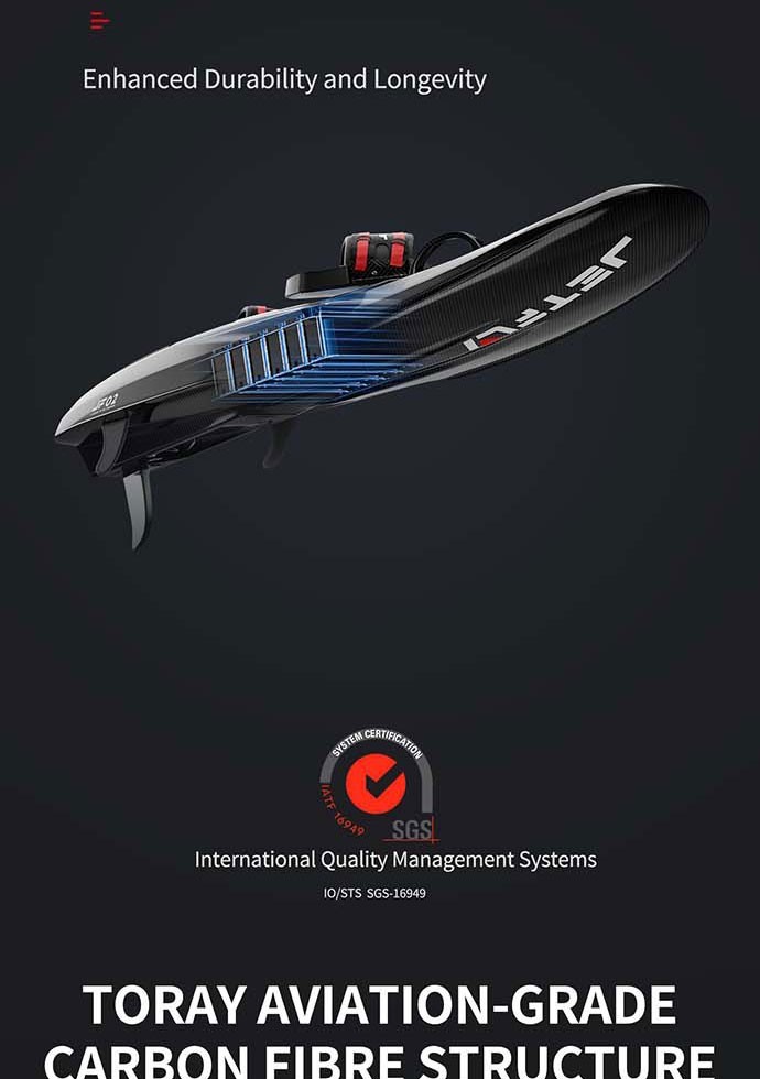 JETFLY JF-02 (Competitive Version), Electric Surfboard