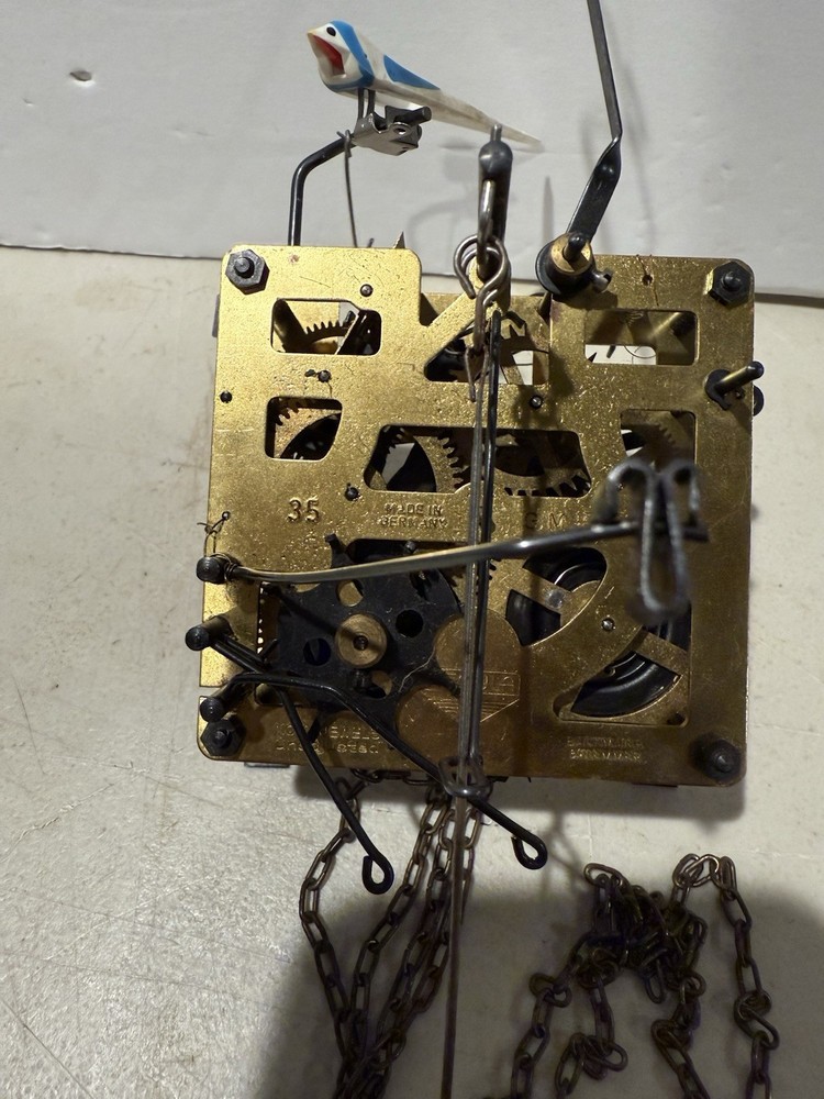 Vintage Cuckoo Clock Movement