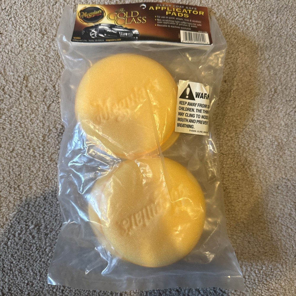 Meguiar's Foam Applicator Pads (4 pack) w0004