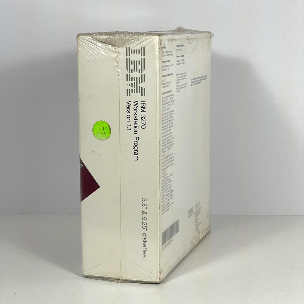 SEALED 1988 IBM 3270 Workstation Program Version 1.1 - 3.5" & 5.25" diskettes