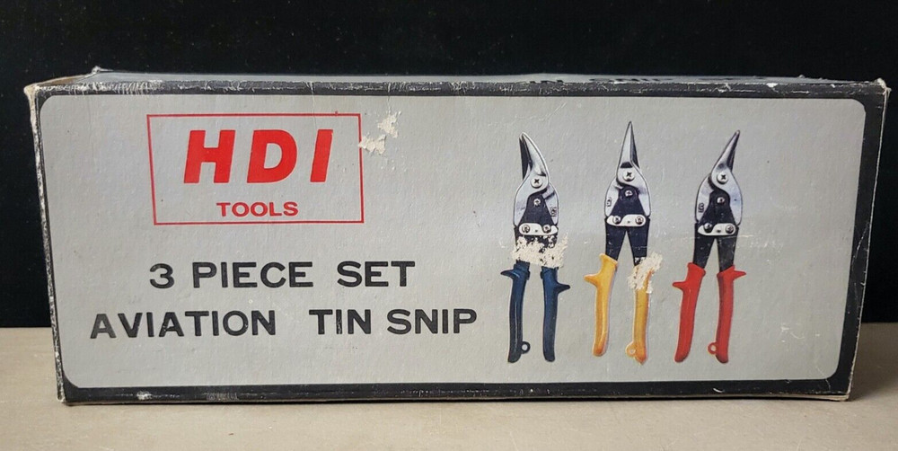 3-Piece Aviation Tin Snip Set