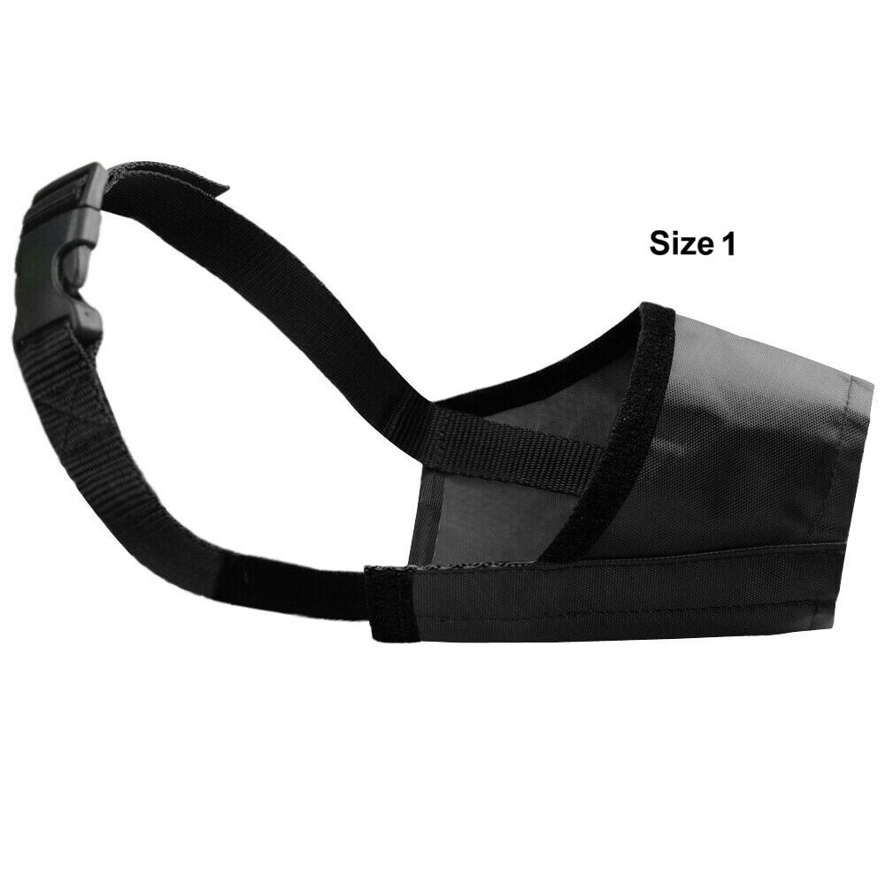 German Shorthaired Pointer Dog Muzzle Black Training Anti Bite Bark Pet Guard