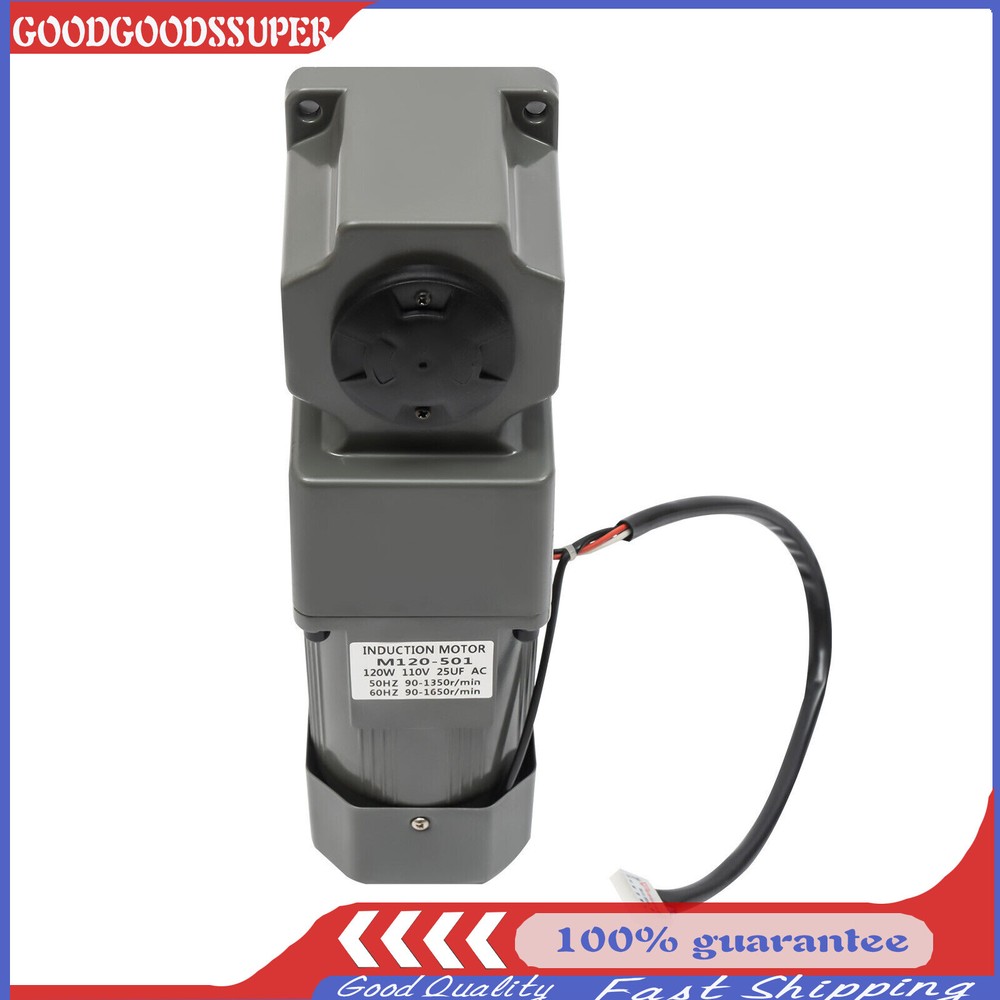 120W 30K Medium Solid Motor Speed Reduction Motor Speed Governor 90° Right Angle