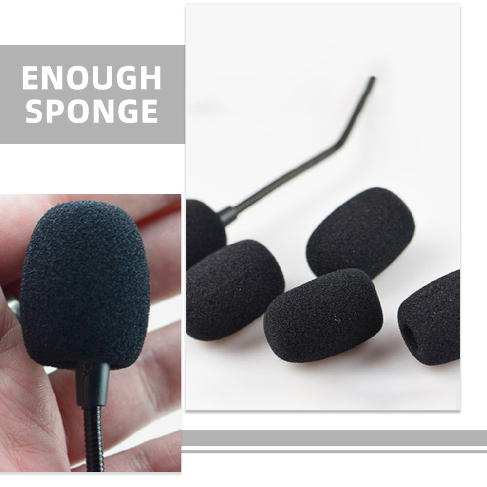 20Pcs Lapel Microphone Windscreen Headset Windscreen Microphone Windscreen
