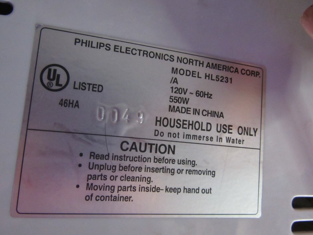 Nice Philips HL5231 Bread Maker Machine FREESHIP