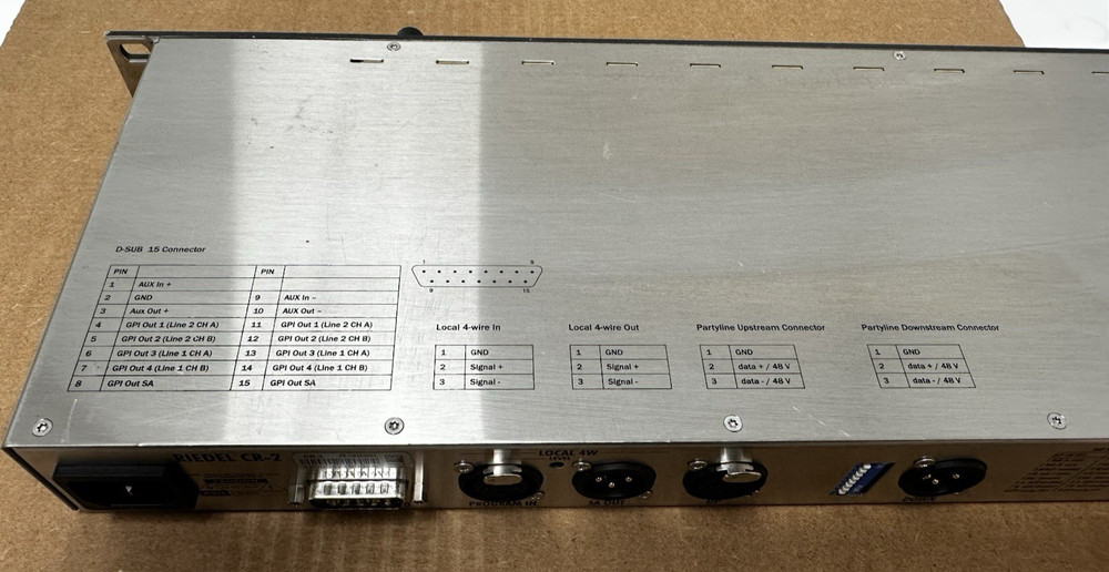 Riedel CR-2 Performer Master Station