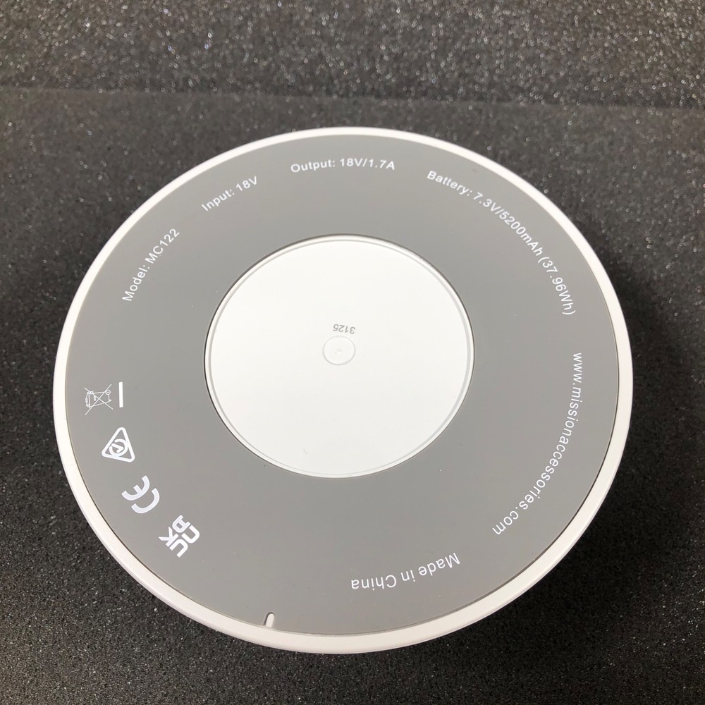 Mission Battery Base for Amazon Echo Show 8 3rd Gen - White