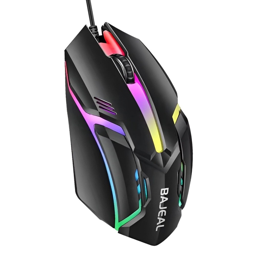 Wired USB Mouse – RGB Optical Computer Mouse,1200 DPI Office,Home and Game