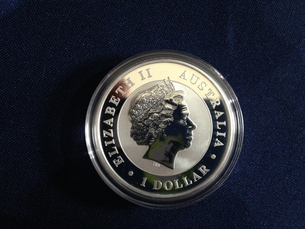 2018 Australia $1 Silver Koookaburra Gem BU One Ounce E6068