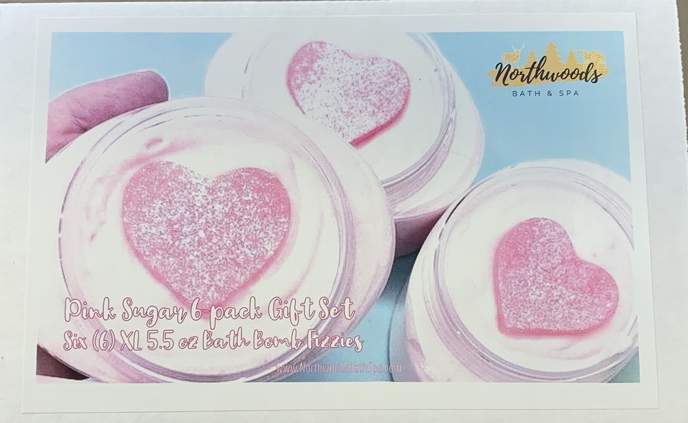Pink Sugar 6-pack Bath Bomb Gift Set