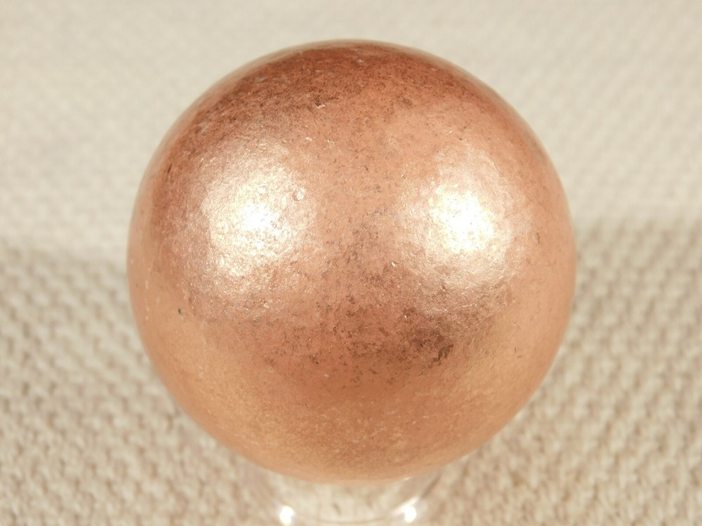 BIG! Super Heavy Solid COPPER SPHERE From Michigan 588gr