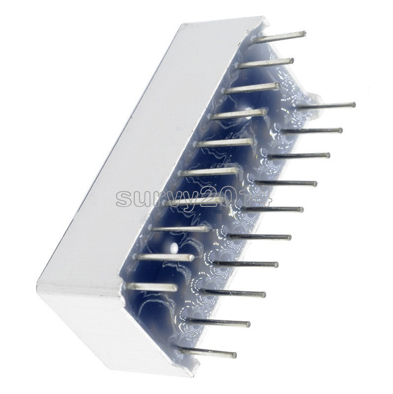 2/5/10PCS 10 Segment Blue Green Yellow Red Colorful LED BAR Graph Indicator DIP