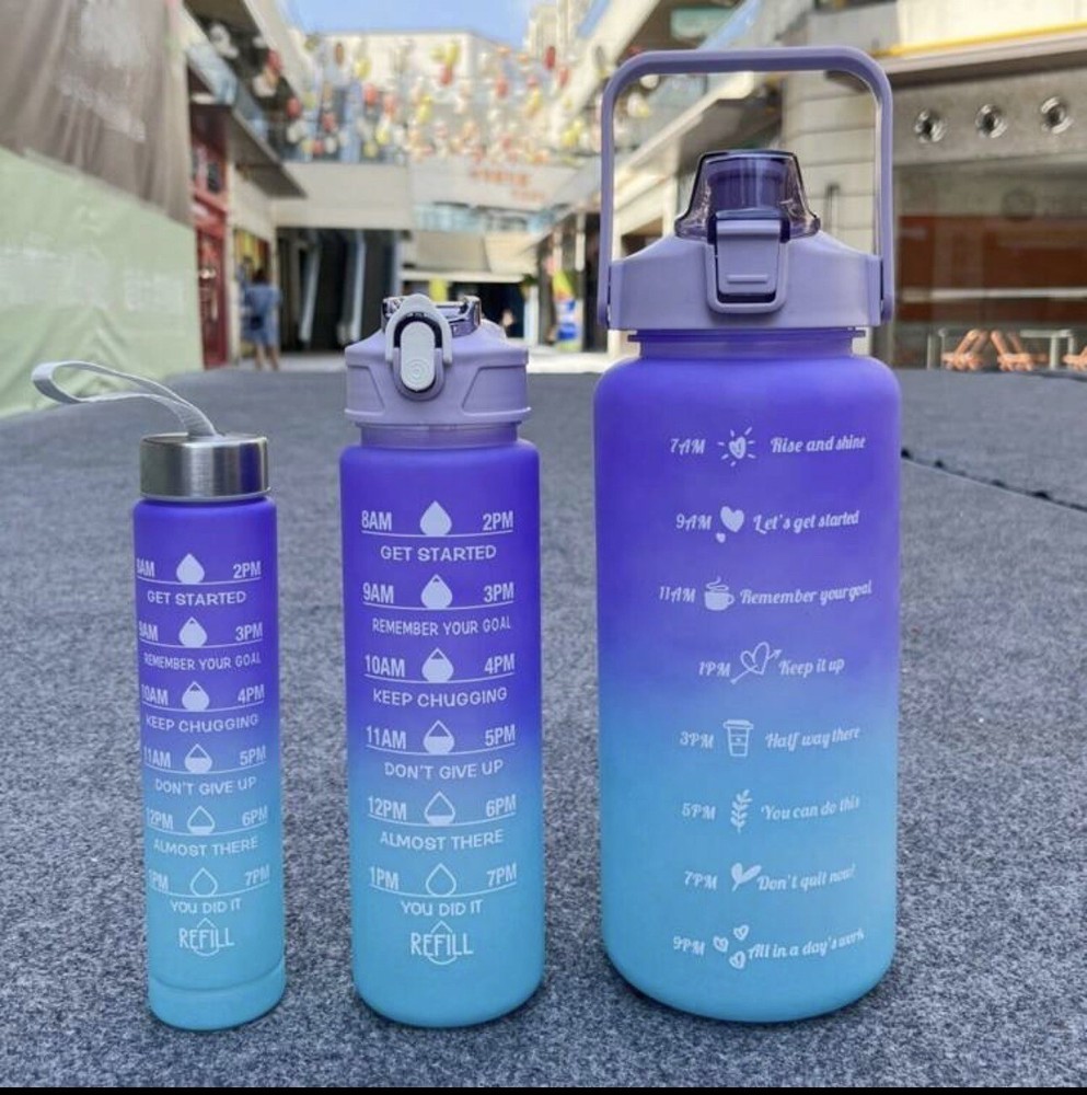 3 Piece Water Bottle