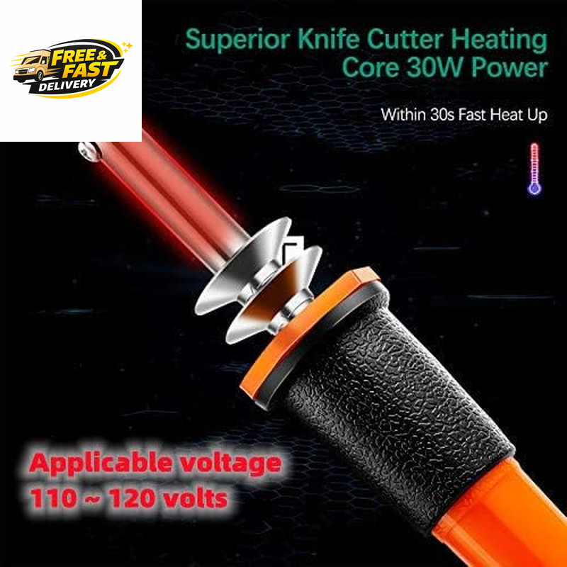 22 Pieces Electric Hot Cutter Tool Kit Include Heated Plastic