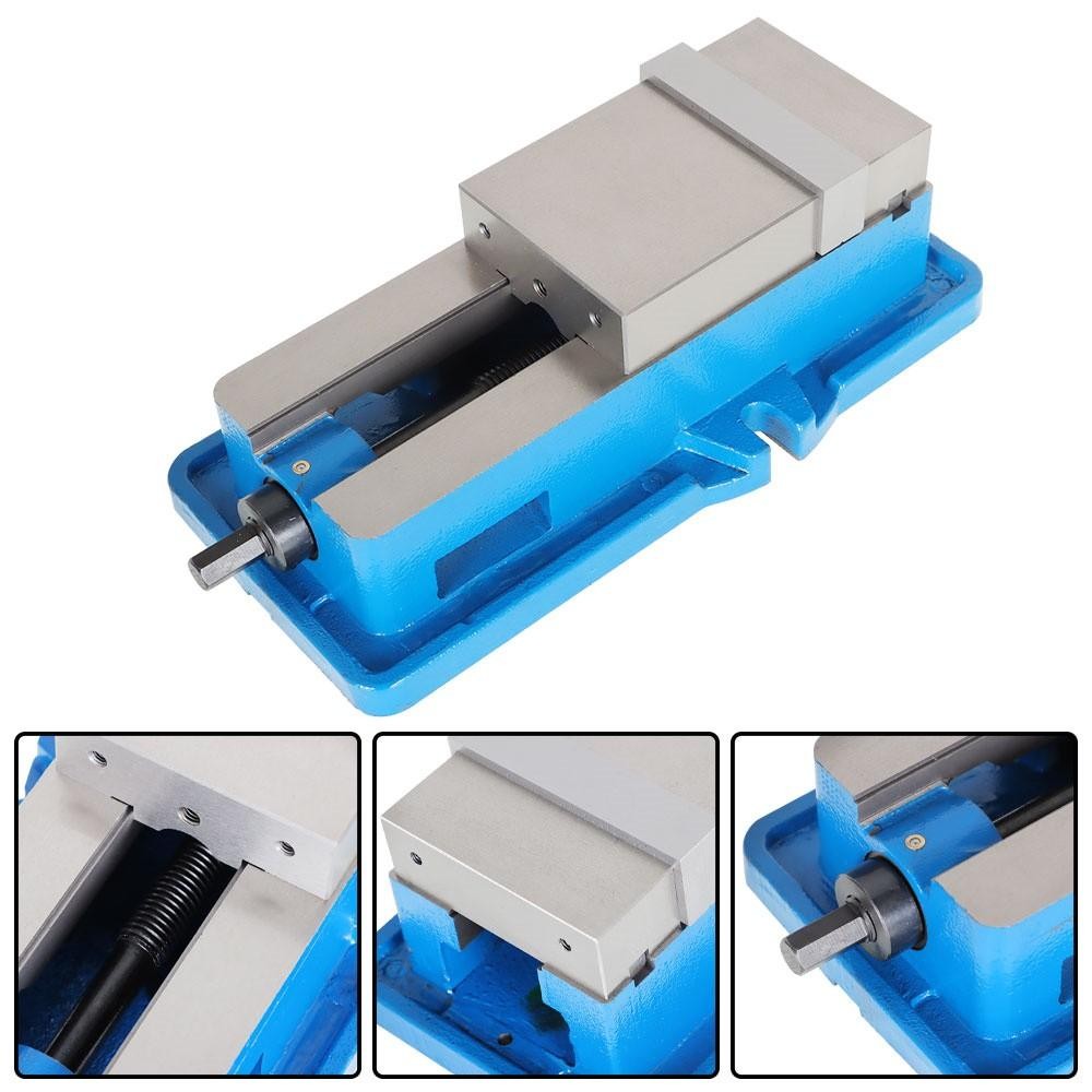 4" Vice Precision Lockdown CNC Milling Machine Bench Vise Clamping Without Base