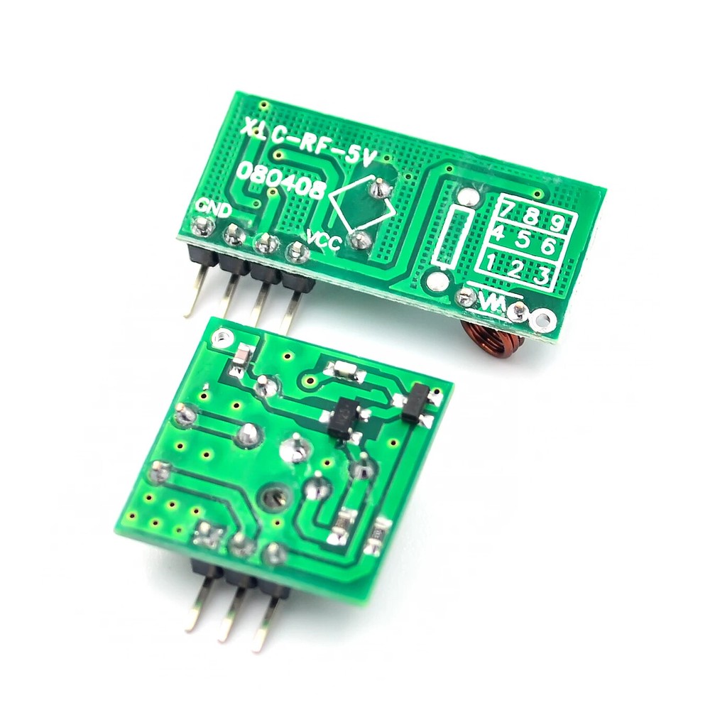 433Mhz Wireless RF Transmitter Module + Receiver Alarm For Arduino DIY 5Pair